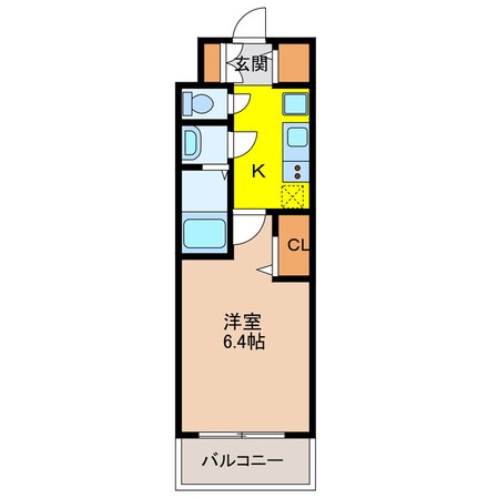 プレサンス塚本ミッドマークの物件間取画像